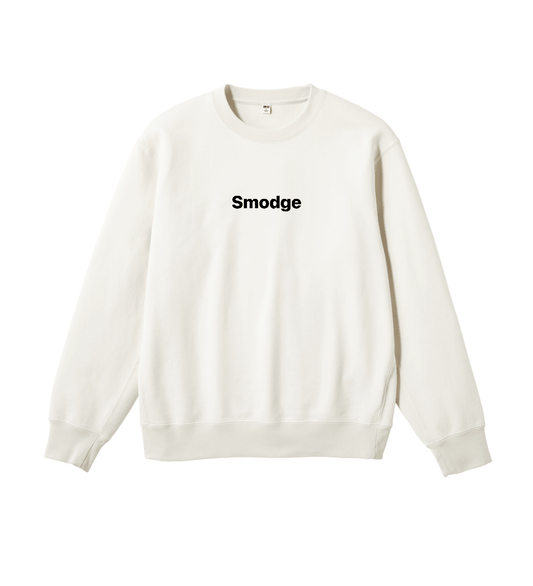 Smodge Sweatshirt White - Smodge
